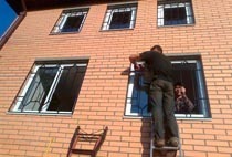 Монтаж решеток в Краснокамске